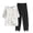Multicolor, variant on Taylonsss Women's Casual Round Neck 5/4 Sleeve Top And Pants Digital Printing Two-piece Set
