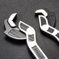 thumbnail image 3 of Dsseng Lock Wrenches 6” Powerful Grip with Triple-Edged Teeth Self-Locking Wrench Self-Locking Adjustable Pipe Wrenches Set, 3 of 4