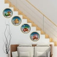 thumbnail image 3 of Christmas Sale! 4pcs Self Adhesive Merry Christmas Festive Home Decor 3D Wall Decals, 3 of 7