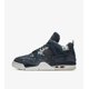 thumbnail image 4 of N I-K-E A i r-Jor-dan 4 SE SASHIKO CW0898-400 Green Blue Men's US4-14 NEW, 4 of 6