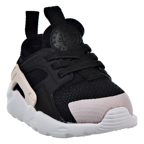 enkel en alleen gehandicapt Kust Nike Huarache Run Ultra Toddlers' Shoes Black/Barely Rose-White 859595-010  - Walmart.com