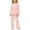 Pink, variant on FRSASU Girls Summer 2 Piece Outfits Long Sleeve Loose Lace Blouse and Long Pants Matching Sets for 3-15 Years Purple