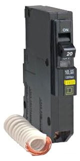 Square D QO120GFI QO QwikGard 20 Amp SinglePole GFCI Circuit Breaker by Square D