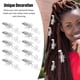 thumbnail image 4 of Cuentas para rastas 10 piezas de joyería para rastas para decoración del cabello para hombres y mujeres ANGGREK  Otros, 4 of 8