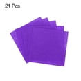 thumbnail image 3 of Soft Felt Sheets Fabric Craft Sheets Dark Purple 4 x 4 Inch 21 Pcs, 3 of 7
