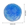 thumbnail image 3 of Sky Blue Textured Slush Ball Toy, Soft Slow Rebound, Particle Friction Stress Relief, Desktop Decor Relaxation, Dorm Stress Gift, 3 of 6