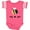 Football Pink and White, variant on Inktastic Honey Bee Beekeeper Girls Baby Bodysuit