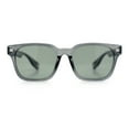 thumbnail image 4 of Gentlemanly Retro Fashion Vintage Vibe Horn Rim Rectangle Plastic Sunglasses Slate - Green, 4 of 8