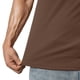 thumbnail image 4 of pstuiky Mangas cortas para hombre, Camisa informal de manga corta con cuello en V y textura vertical de color liso para hombre camisas casuales para hombre xxl, 4 of 9