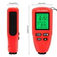 thumbnail image 3 of -300MINI Coating Thickness Gauge 0-2000UM Measuring Paint Tools Portable Car Coating Thickness Measurer Red, 3 of 9