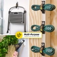 thumbnail image 5 of Heavy-Duty Wrap-It Storage Straps - 7" (12 Pack) - Hook and Loop Extension Cord Organizer, Cord Wrap, Cable Straps for Garage Organization - Black, 5 of 10