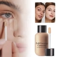 thumbnail image 4 of SIfdSeng Concealer Liquid Small Bottle Long Lasting Makeup Natural Liquid Foundation Concealer Liquid Color Correcting Moisturizing Sweat Hydrating Foundation, 4 of 7