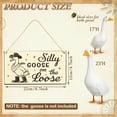 thumbnail image 5 of BQBQERT Wooden Gooses Warning Sign Durability Yard Decoration with Weatherproofed, 5 of 8