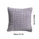 thumbnail image 3 of Pillowcase Pillowcase With Striped Concealed Zip Removable Breathable And Warm No Deformation Solid Colour Cushion Cover Pillowcase, 3 of 6
