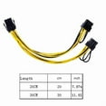 thumbnail image 5 of 8Pin Graphics Card Power Cord 8pin to Two 8pin/6pin Splitter Cord 18AWG, 5 of 12