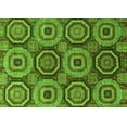thumbnail image 1 of Ahgly Company Indoor Rectangle Abstract Green Modern Area Rugs, 7' x 10', 1 of 4