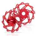 thumbnail image 4 of Adaptador de Cubo Hexagonal de Rueda de Disco de Freno de 4 Piezas de 17 mm para Arrma 1/7 Infraction Limitless Felony 1/8 RC, Piezas de Actualización Rojas, 4 of 5