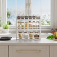 thumbnail image 2 of Spice Rack Wall Mounted  Spice Organizer for Counter  Bamboo Spice Storage Holder for Kitchen Cabinet  Pantry (Spice Jars Not Included  Natural), 2 of 6