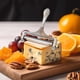thumbnail image 2 of queso de acero inoxidable para cheddar, gruyere, raclette y mozzarella Bloque de queso Afeitadora ajustable para rebanadas gruesas y finas Aleación de zinc fuerte y duradera Un alambre extra ShuxiuWang 1327533085243, 2 of 5