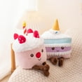 thumbnail image 4 of Cute Strawberry Cake Plush Toy Soft Cake Pillow Birthday Cake Party Creative Gift Children's Gift Cartoon Chocolate Toy Gift for Girls Children's Companion Toy, 4 of 11