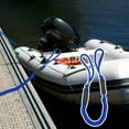thumbnail image 3 of Bungee Dock Lines, 4FT Heavy-Duty Bungee Dock Lines Elastic Rope Motorboat Cable Dock Rope Mooring Rope, Compatible with Boat, PWC, Jet Ski, Pontoon, Kayak, Canoe, Power Boat, 3 of 7