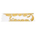 thumbnail image 1 of 3D Emblem Sticker for Vespa GTS300 LX125 LX150 IE Sprint Primavera 300 LX LXV SuperYellow, 1 of 4
