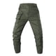 thumbnail image 1 of Pantalones largos de moda para hombre, casuales, de color sólido, cargo, con bolsillos y cremallera, pantalones largos de poliéster para hombre., 1 of 6