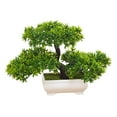 thumbnail image 2 of 2 Bonsáis Artificiales De Pino Japonés En Maceta Para Escritorio, Ideal Para Baño Y Chimenea., 2 of 8