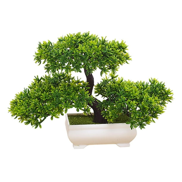 Árbol Bonsái Artificial Pequeñas Plantas Artificiales Decoración de Entretenimiento Plantas Artificiales de Pino Japonés en tas para Chimenea Baño