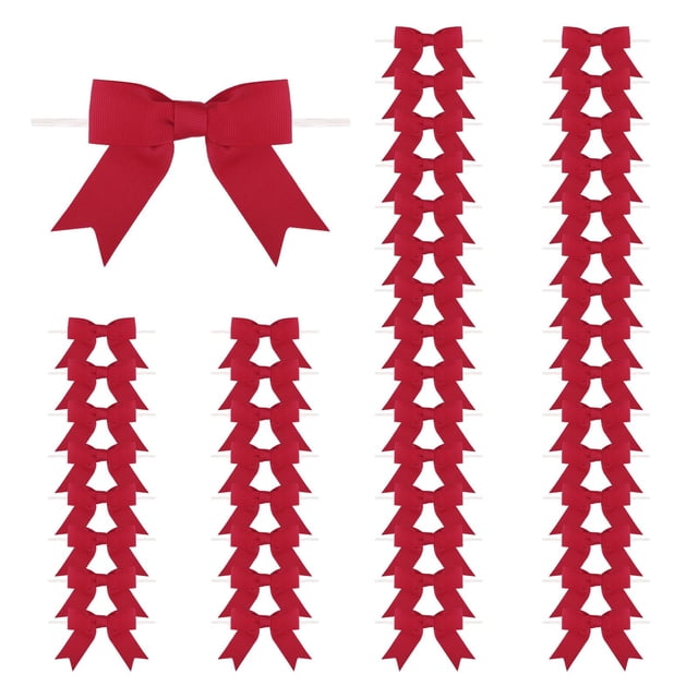 Cinta de grogrén Craft Bows Meseey, color rojo vino, 7,5 cm