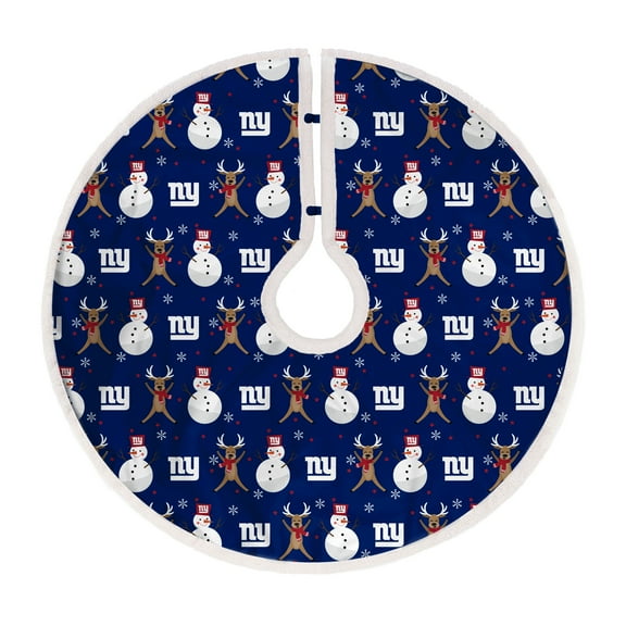 New York Giants Reindeer Tree Skirt