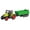 9.45 x 2.36 x 2.36 inch, variant on Friction Powered Transport Truck Toy, Green Push and Go Farm Vehicle with Realistic Design, Agricultural Engineering Toy for 3-5 Years (9.45x2.36x2.36in)