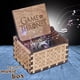 thumbnail image 2 of Caja de música Wdftyju con manivela manual clásicas de madera, 2 of 8