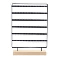 thumbnail image 3 of Segolike Earring Display Stand Jewelry Organizer Multipurpose, Hanging Jewelry Stand, Ear Stud Rack for Women Girl Dresser Home Vanity Black, 3 of 8