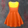 thumbnail image 2 of LILELIS Jeu de Calmar Fille 123 Robe en Bois Homme Robe Sans Manches Fille, 2 of 7