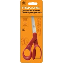 Fiskars 8" Fabric Scissors Left-handed, Red