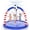 75" Arch Round, variant on 130” Extra Large Non-Slip Splash Pad for Kids & Dogs, 11FT Outdoor Water Sprinkler Pad, 0.5mm Thickened Tear-Resistant PVC, Kids Water Toy & Dog Pool for Backyard Family Fun