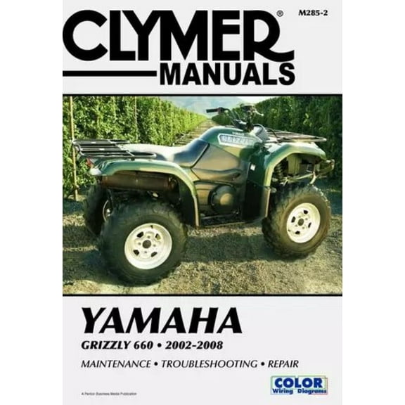 Clymer Cm2852 Service Manual - For Yamaha Grizzly