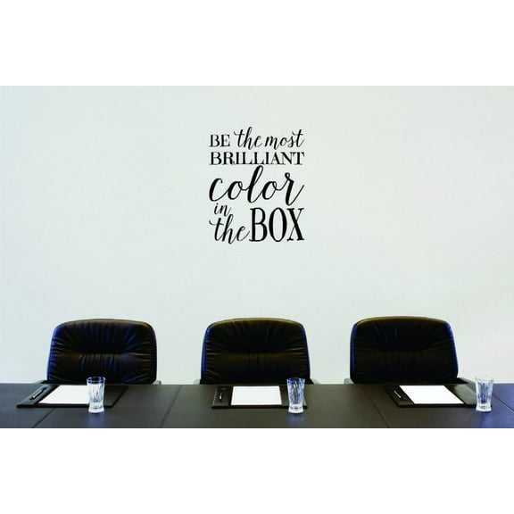 Be The Most Brillant In The Box Moon Stars Girls Love Beautiful Crown Prince Unicorns Royalty Sweet Dreams Decorating Holiday Gift Ideas Girl Boy Bedroom Wall Decal Sticker - Size: 16 Inch x 29 Inch