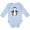 AE-Light Blue, variant on Inktastic Penguin Boys or Girls Long Sleeve Baby Bodysuit