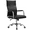 Black, variant on Alden Design Modern Adult Faux Leather Office Desk Chair with Mid-back for Home Office, White