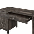 thumbnail image 4 of Atlin Designs Bureau d'Ordinateur en Bois Style Ferme avec Plateau pour Clavier Gris, 4 of 10