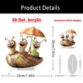 thumbnail image 3 of Cute And Interesting Small Animalss Ornaments Acrylic Courtyard Decorations Desktop Party Beautification Props Decorations, 3 of 8