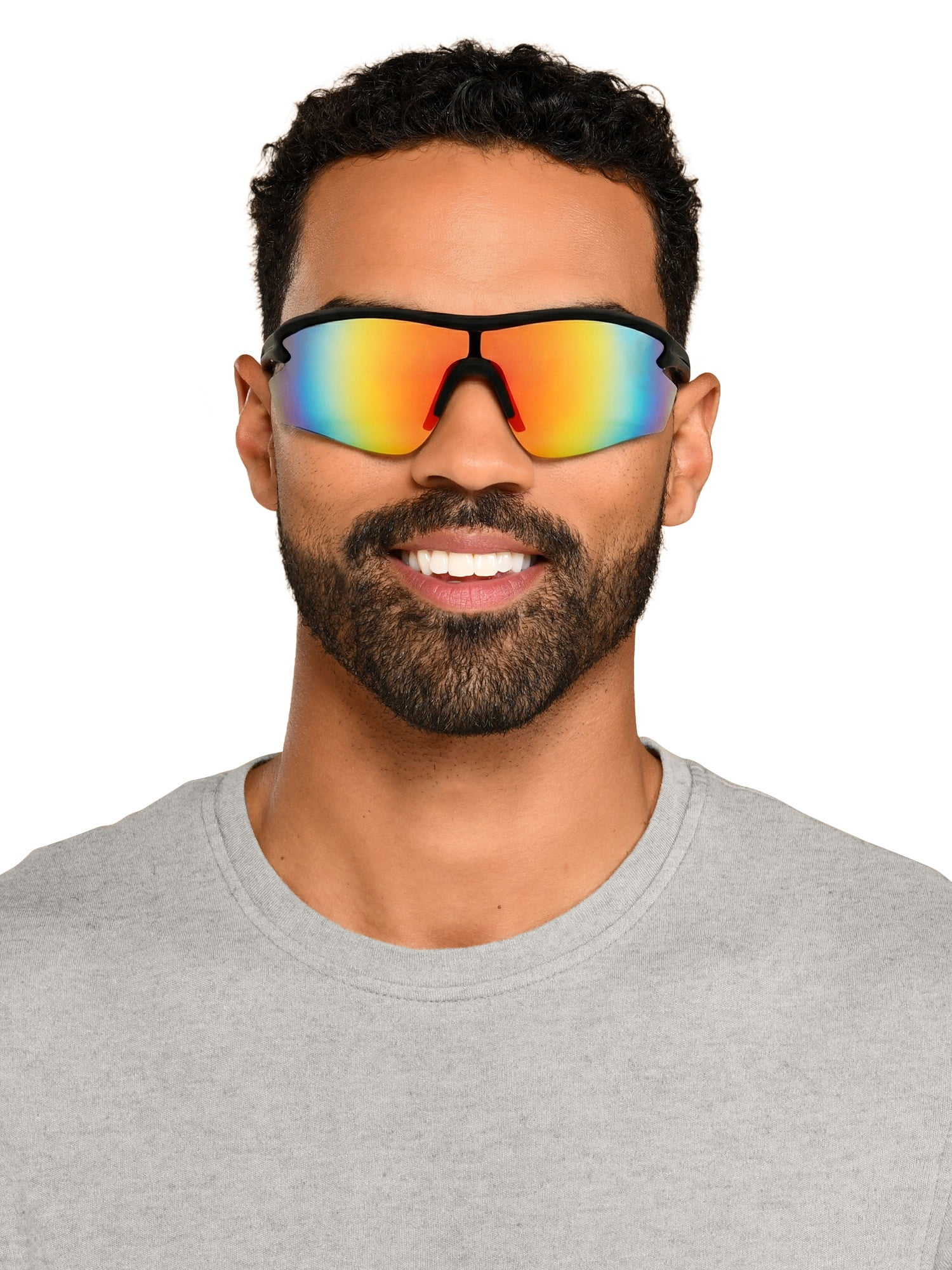 Foster Grant® IRONMAN® Orange Shield Men's Sunglasses