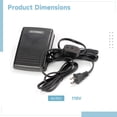 thumbnail image 4 of Pedal para máquina de coser, pedal de control de pie de 110 V con cable de alimentación de 5,6 pies, conector grande de 3 clavijas, pedal para máquinas de coser domésticas, accesorio de control de vel, 4 of 5