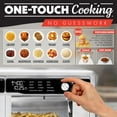 thumbnail image 2 of Horno freidora de aire Gourmia 37 qt con puertas francesas digital, 2 of 9