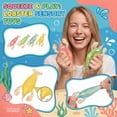 thumbnail image 3 of Lobster Squishy Stress Relief Gift Translucent Maltose Lobster with Glitter Soft Sensory Squeeze Tool for Office Relaxation, 3 of 5