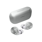 Technics HiFi True Wireless Multipoint Bluetooth Earbuds with Noise Cancelling, 3 Device Multipoint Connectivity, Wireless Charging, Impressive Call Quality, LDAC Compatible - EAH-AZ60M2-S (Silver)
