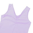 thumbnail image 6 of Eandarui Girls Kids Sleeveless Ballet Dance Leotard with Chiffon Wrap Skirt Two Piece Dancewear Outfits Lavender 3XL, 6 of 7