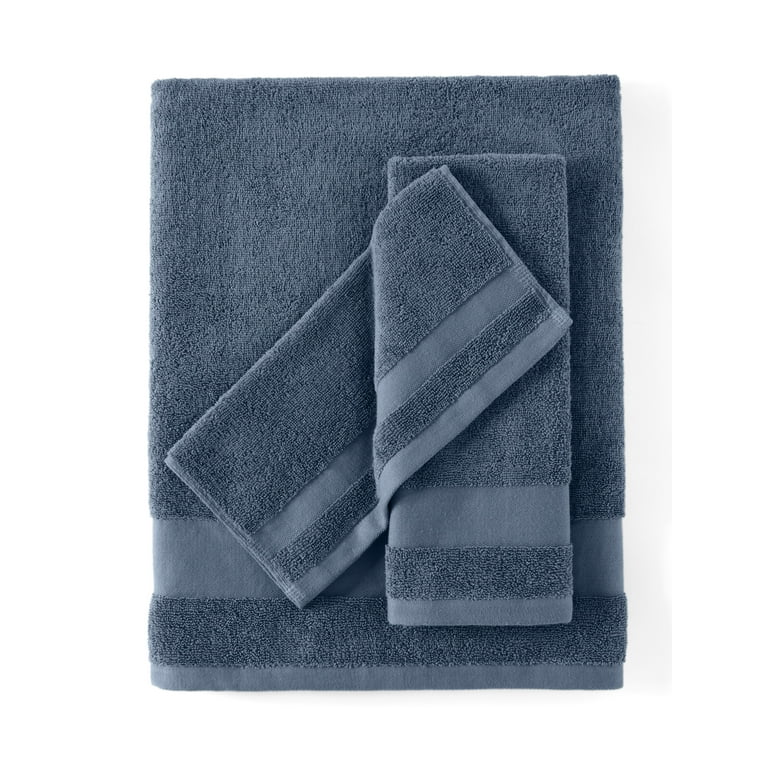 Comfort Canopy - Navy 6 Pack 100% Cotton Bath Towel Sets